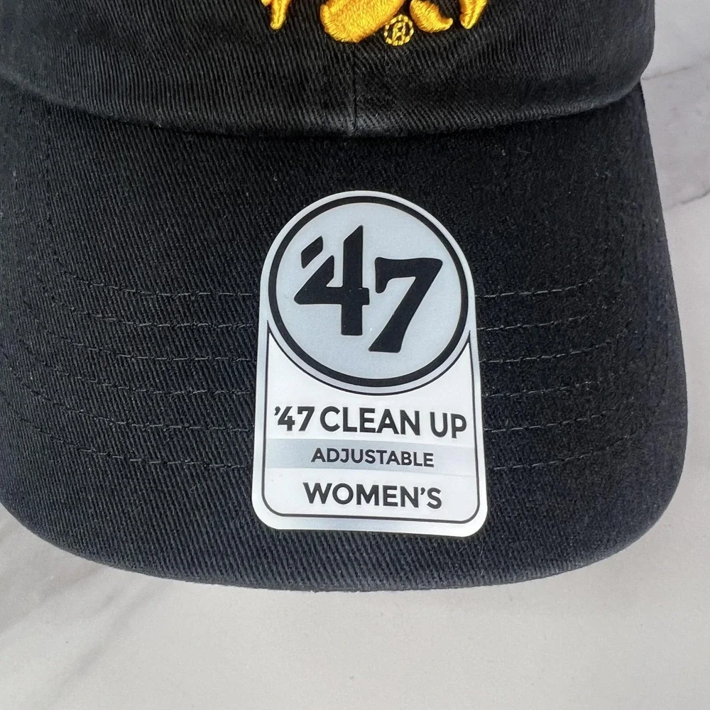 Iowa Hawkeyes‎ Hat Cap Strap Back Womens NCAA Football Script College - Picture 3 of 14